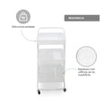 thumbnail image 2 of Carrito Organizador Multifuncional ilios innova Blanco 3 Niveles Metal Con Ruedas, 2 of 8