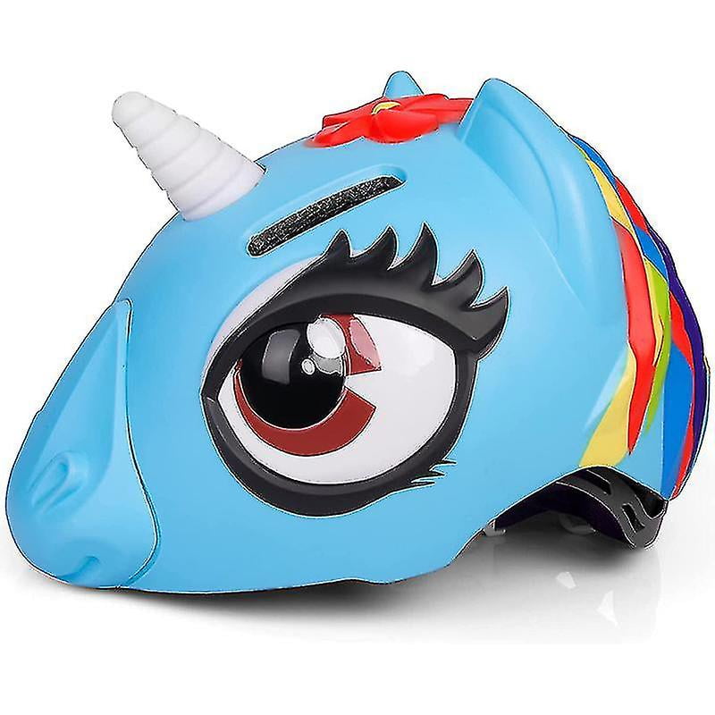 Kids Bicycle Helmet 3d Unicorn boys Girls 49 55cm Bike Skateboard Skating Scooter Safety Certified Walmart