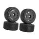 thumbnail image 5 of 4x Llantas RC Neumáticos Ruedas Repuestos Caucho Profesional DIY Modificado Reemplazo Negro, 5 of 9