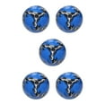 thumbnail image 2 of Maytalsory Wide Application Soccer Ball For Training And Sports Football Game Blast-proof 1 Blue 5Set, 2 of 6