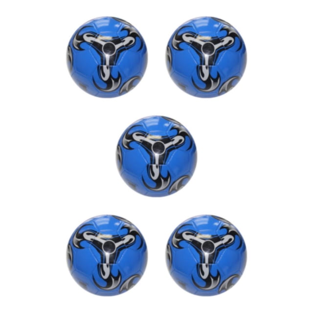 Wweixi Durable PVC-Made Soccer Ball For Football Middle School Match Long Service Life 1 Blue 5Set