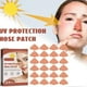 thumbnail image 2 of 24pcs Sun Protection Nose Strips Effective Sun Protection Spf 50 Sunscreen Strips UV Protection For Hiking, Swimming & Travel, 2 of 5