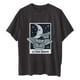 thumbnail image 4 of Blusa de manga corta con estampado de luna y sol de calavera con mangas caídas vintage para mujer Fridja  gope2686, 4 of 9