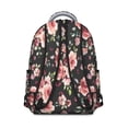 thumbnail image 3 of "Wildflower Print Backpack for Women & Teens - Sunflower Themed, Water-Resistant, Laptop Sleeve, Ideal for School, College, Work, Travel - Floral Fashion", 3 of 6