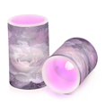 thumbnail image 2 of Wobogo Brilliant Rose Combo Flameless Flickering Candle Light with Remote Control and Timer for Romantic Atmosphere, 2 of 7