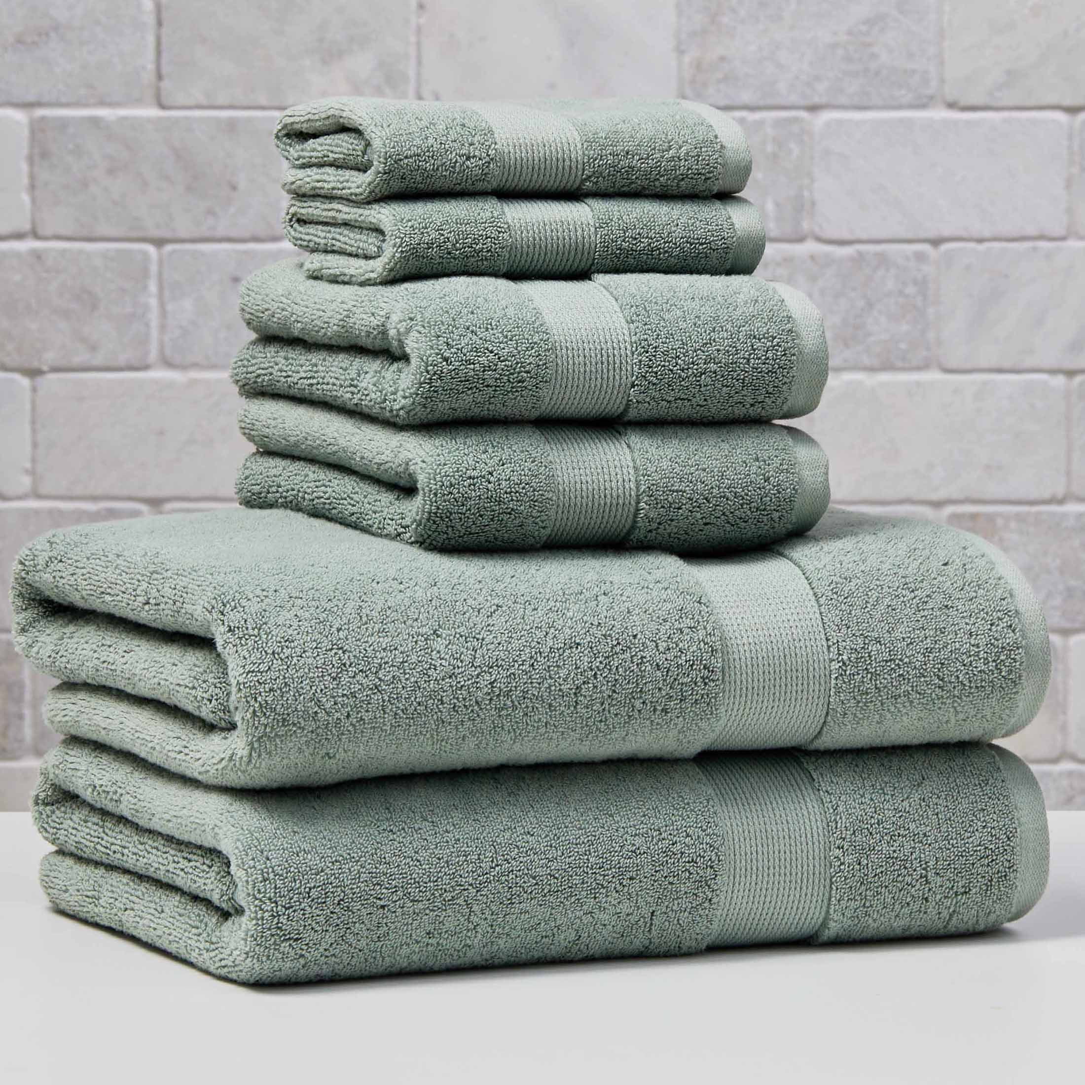 Better Homes & Gardens Signature Soft Solid Cotton Washcloth, Green River