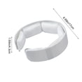thumbnail image 3 of Collier de Cou en Glace - Anneau Rafraîchissant Entièrement Fermé, Outil de Refroidissement Réutilisable pour Activités Extérieures, Confort Durable, Blanc, JKODE, 3 of 7