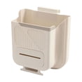 thumbnail image 1 of Kitchen Garbage Can,Kitchen Garbage Cans Home Folding Garbage Can Wall Mounted Non Perforated Garbage Can Large Kitchen Garbage Can High Appearance Hanging Garbage Can, 1 of 9