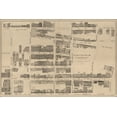 thumbnail image 1 of 24"x36" Gallery Poster, Baltimore building map 1891 right half, 1 of 1