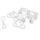thumbnail image 3 of Broche De Clip De Pinza De Metal Broche De Acabado Collar De Corchetes Colgantes De Garra Fianza De Garra, Broches De Colgante, Broche De, 3 of 9
