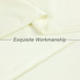 thumbnail image 5 of Unique Bargains Solid 90GSM Microfiber Body Pillow Case Cream 20" x 60", 5 of 8