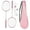 658 pink bag 3 nyl, variant on 1Pair Shuttlecocks Racquet Sports Set Light Weight Double Badminton Racket Indoor Outdoor Sports Accessories Enduring