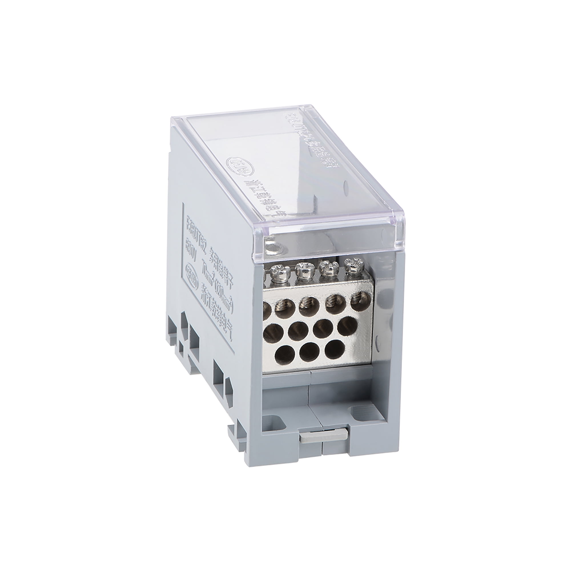 1 Input 12 Output 35mm DIN Rail Terminal Blocks Connectors