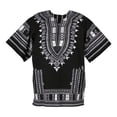 thumbnail image 7 of CONZONE Men's African T-Shirts Short Sleeve T Shirts for Men Casual Crew Neck Traditional Graphic Lightweight Tees Soft Cozy Athletic Tops, 7 of 7