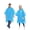 Blue, variant on Thickened EVA Raincoat For Men And Women Adult Portable Hooded Cape Rain Jacket Reusable Outdoor Hiking Cycling 1 Pack