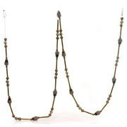 Fall Acorn Glass Bead Garland Glass Thanksgiving Lg4356