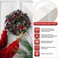 thumbnail image 6 of chalian 12" Wreath Hangers for Front Door,Non Scratch Wreath Door Hanger,Over The Door Hooks Hanger Easter Fall Halloween Christmas Decorations Indoor Outdoor,Welcome Sign for Front Door Decor,1 Pack, 6 of 16