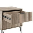 thumbnail image 5 of Manhattan Comfort DUMBO 2.0 Nightstand made from Engineered Wood - Rustic Gray, 5 of 11