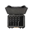 thumbnail image 3 of Pelican Vault V300 Hard Case, Pre-cut Heavy-Duty Foam holds up to 5 Pistols and 19 Magazines, Crushproof, Dustproof, Weather-Resistant, 3 of 7