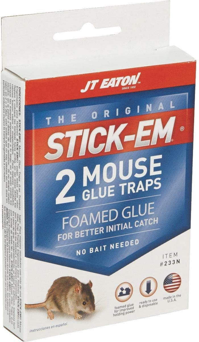 JT Eaton Stick-Em Glue Mouse & Rat Trap (2-Pack) - Power Townsend
