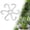 C 2.99 in, variant on 5PCS Plant Stem Support for Indoor Plants, Plant Support Rings for Climbing Plants, Reusable Acrylic Plant Support Clips, Monstera & Pothos Stem Support Stakes, Climbing Stem Holders,C 2.99 in