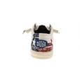 thumbnail image 3 of Heydude Wally Texas Canvas Casual Shoe | 40380-1LB Beige, 3 of 6