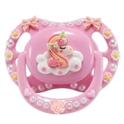 CutiePlusU Adult Sized Pacifier Dummy for Adult DIY Handmade Big Shield-Pink Unicorn