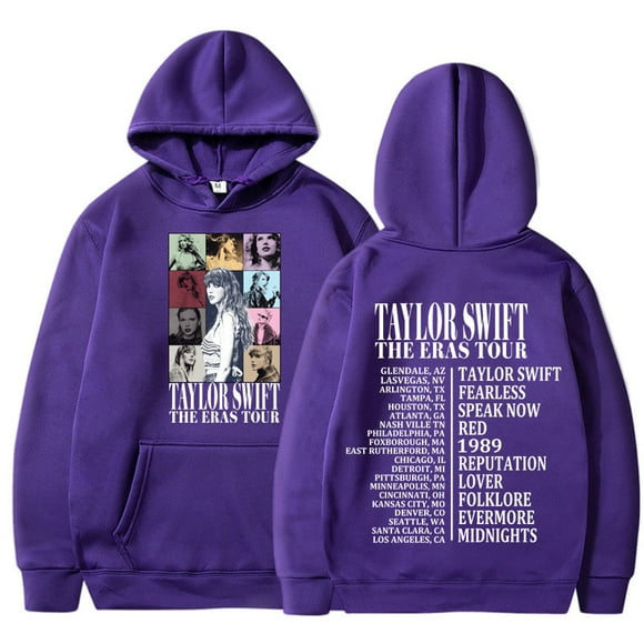 Sudadera con capucha para hombre y mujer, con la gira de Taylor The Eras, para niños y niñas, con estampado del álbum Midnight Swift, ropa unisex con capucha para hombre y mujer