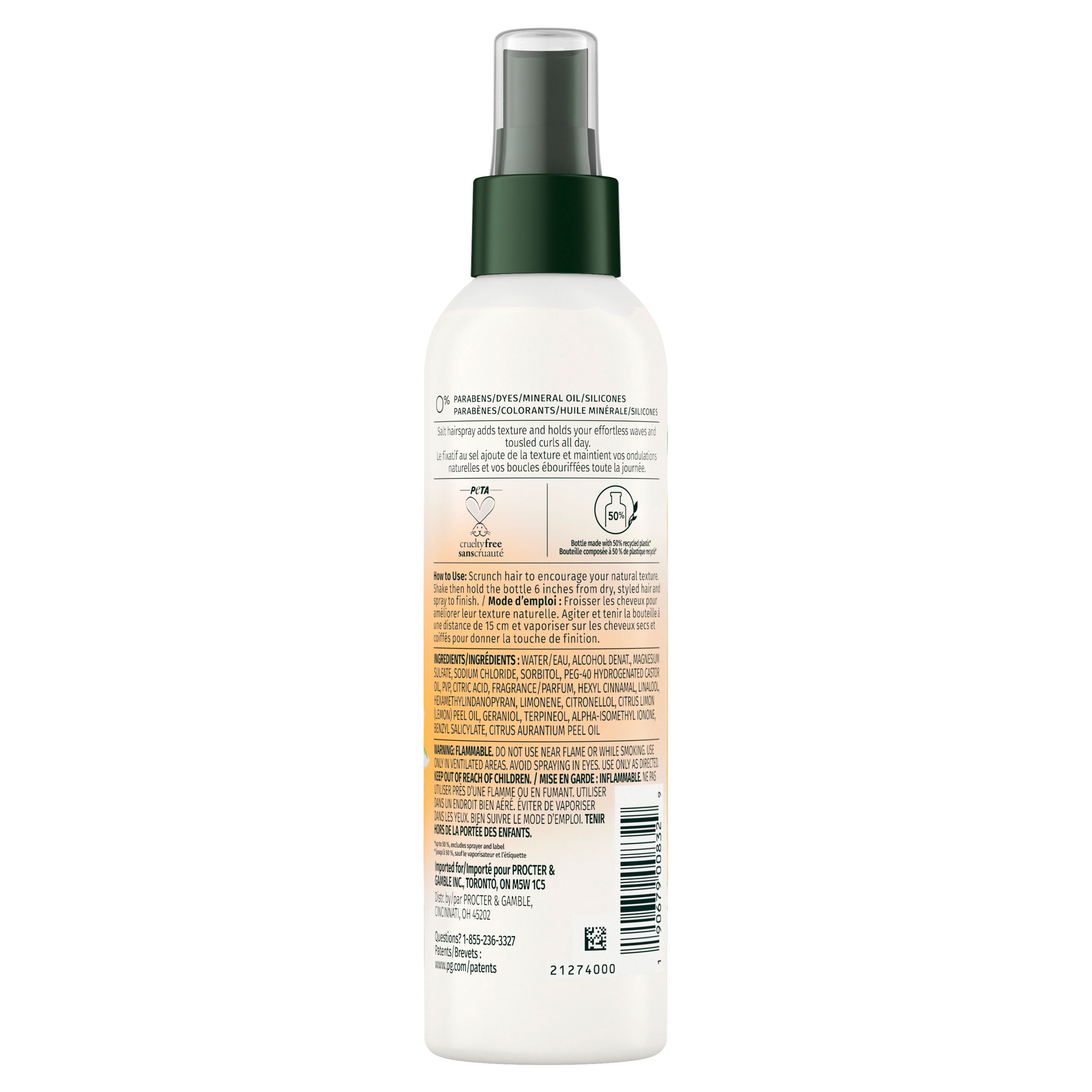 Herbal Essences Wavy Texturizing Hair Spray for Wavy and Curly Hair