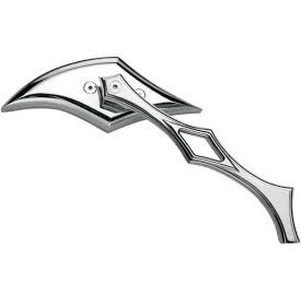 Pro One Chrome Scimitar Head Mirror Right Gothic Stem 104380 Com - Pro One Billet Mirrors Pro One Chrome Scimitar Head Mirror Right Gothic Stem 104380 Com - Pro One Billet Mirrors