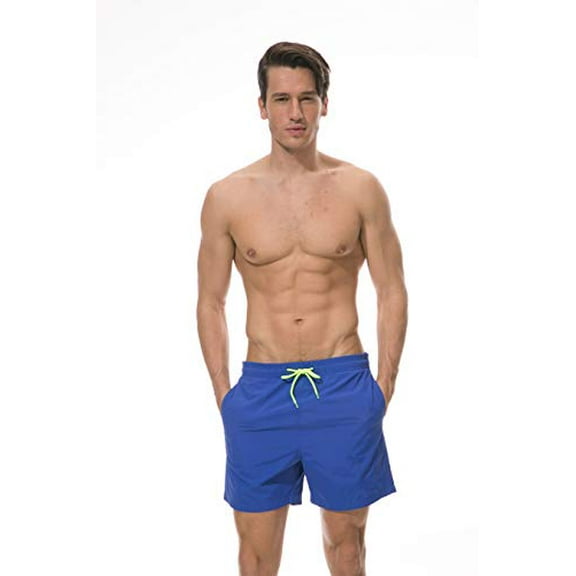 Whitzy Co. Swimming Shorts/Trunks for Men, Quick Dry Material, Lightweight Comfortable and Breathable Material – Various Sizes, Outdoor Sports, Swimming, Beach Party and More