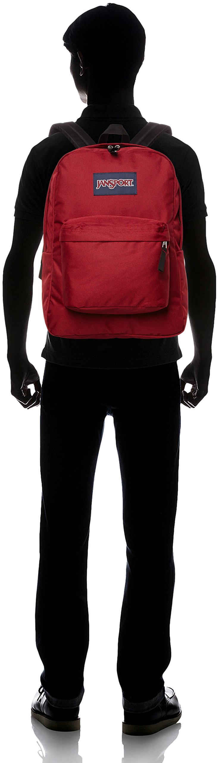 JanSport SuperBreak Classic Backpack Viking Red - image 7 of 7