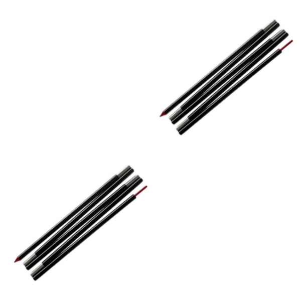 Advancent Portable Solid Tarp Poles 220cm Backpacking Tent 5-Section Rod Canopy Awning Tipo 1 2Conjunto