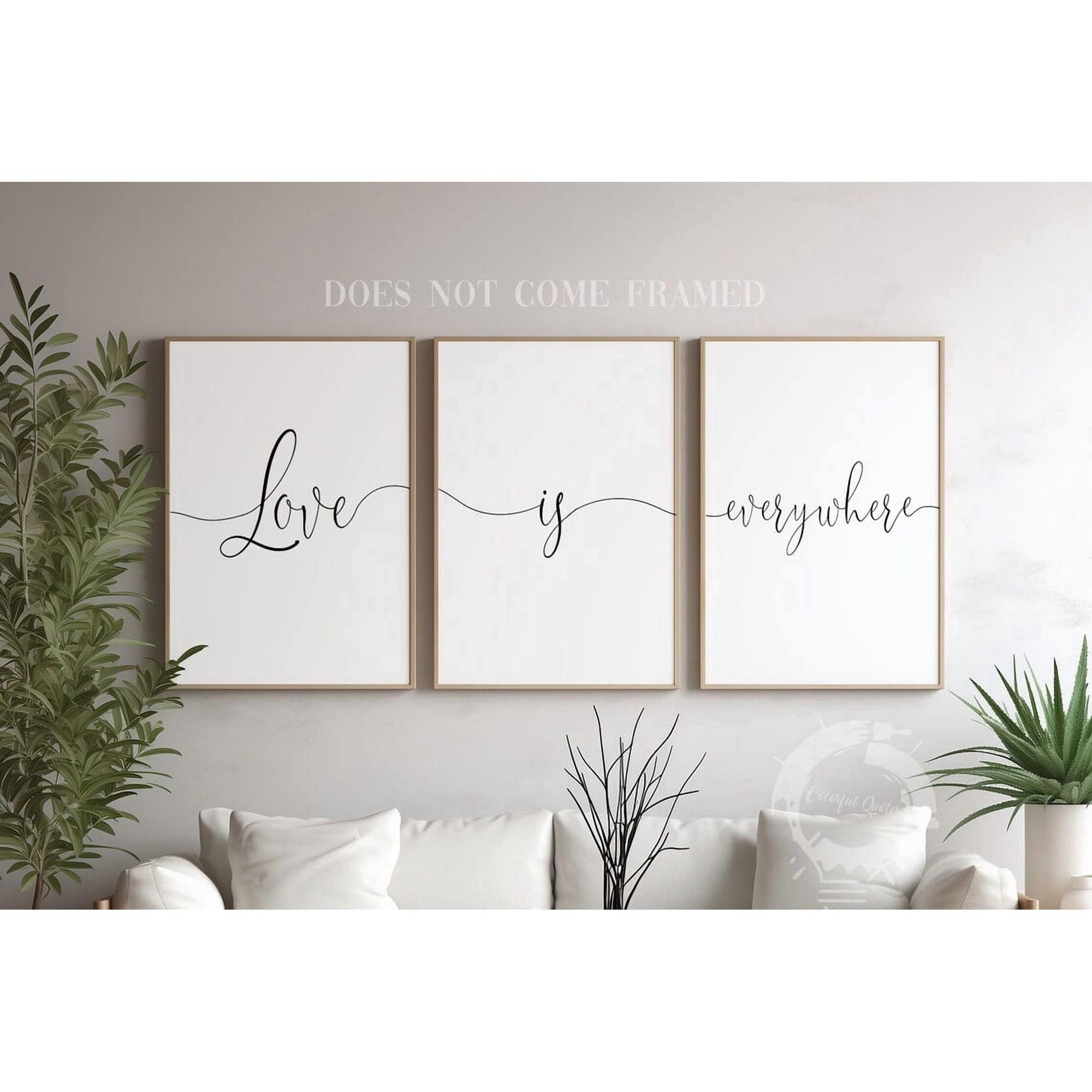 Love Quote Minimalist Home Poster Inspirational Office Bedroom And Gallery Wall Decor