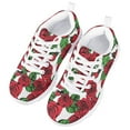 thumbnail image 3 of Pzuqiu Rose Flower Print Kids Running Shoes Size 12 for Girls Fashion Floral Sneakers Breathable Lightweight Sports Shoes, 3 of 5