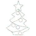 thumbnail image 3 of Northlight LED Lighted Christmas Tree with Ornaments Outdoor Decoration - 28" - Multicolor, 3 of 7