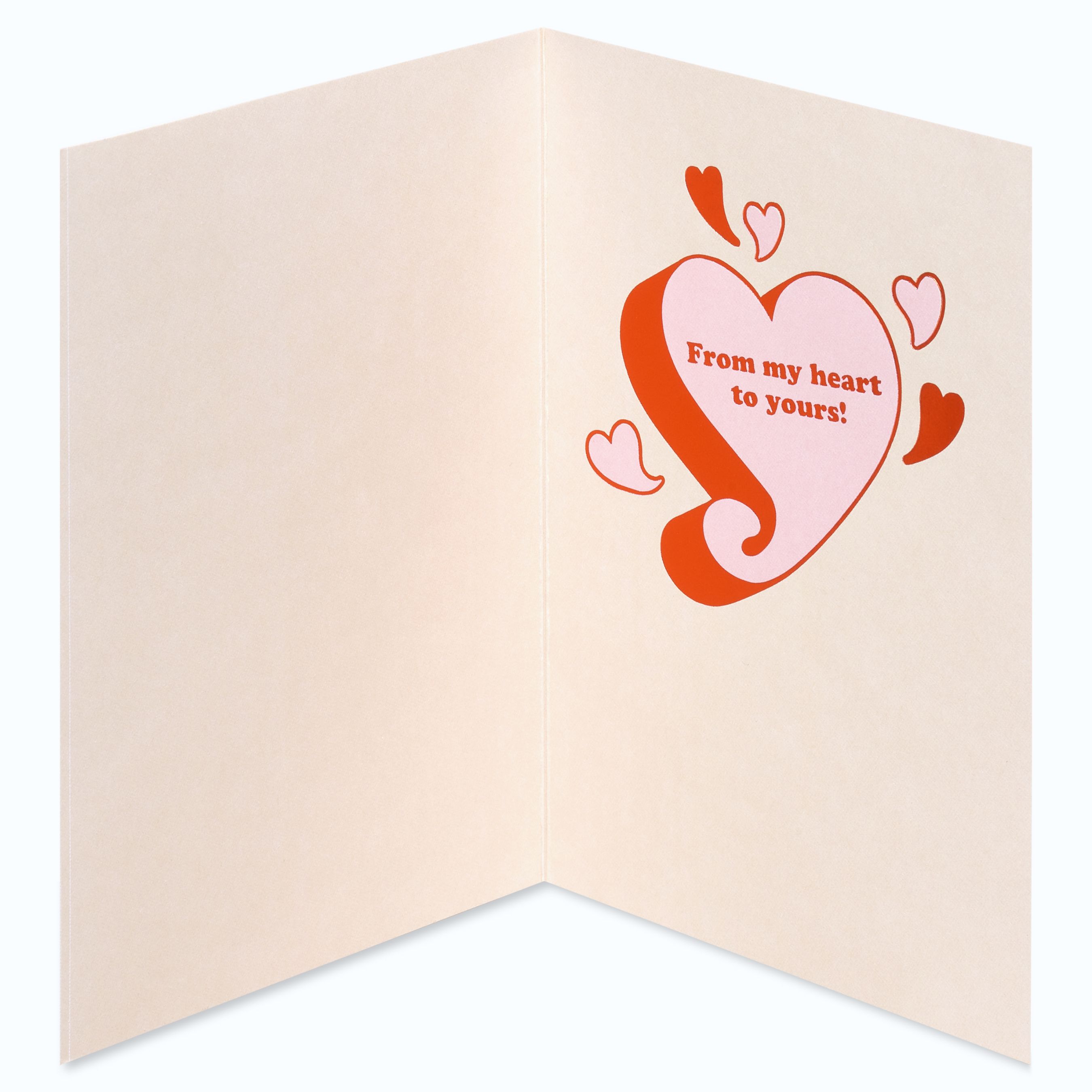 American Greetings Valentine's Day Card, Happy Valentine's Day Lettering