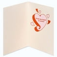thumbnail image 2 of American Greetings Valentine's Day Card, Happy Valentine's Day Lettering, 2 of 5