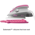 thumbnail image 5 of oliso M3Pro Project Steam Iron with Solemate - for Sewing, Quilting, Crafting, and Travel | 1000 Watt Ceramic Soleplate Steam Iron | Raspberry, 5 of 7
