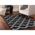 thumbnail image 5 of Garland Rug Silhouette 5 ft. x 7 ft. Area Rug Black/White, 5 of 5