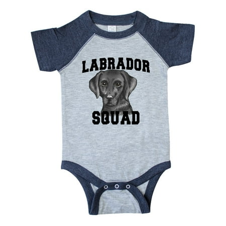 

Inktastic Dog Labrador Squad Gift Baby Boy or Baby Girl Bodysuit