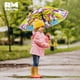 thumbnail image 5 of Paraguas Impermeable REGALOMEX Para Niña Diseño Unicornio Incluye Silbato Amarillo, 5 of 5