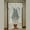 Ivory, variant on Vining Floral Marisol Semi Sheer Ombre Window Panel 55 x 84 Inches