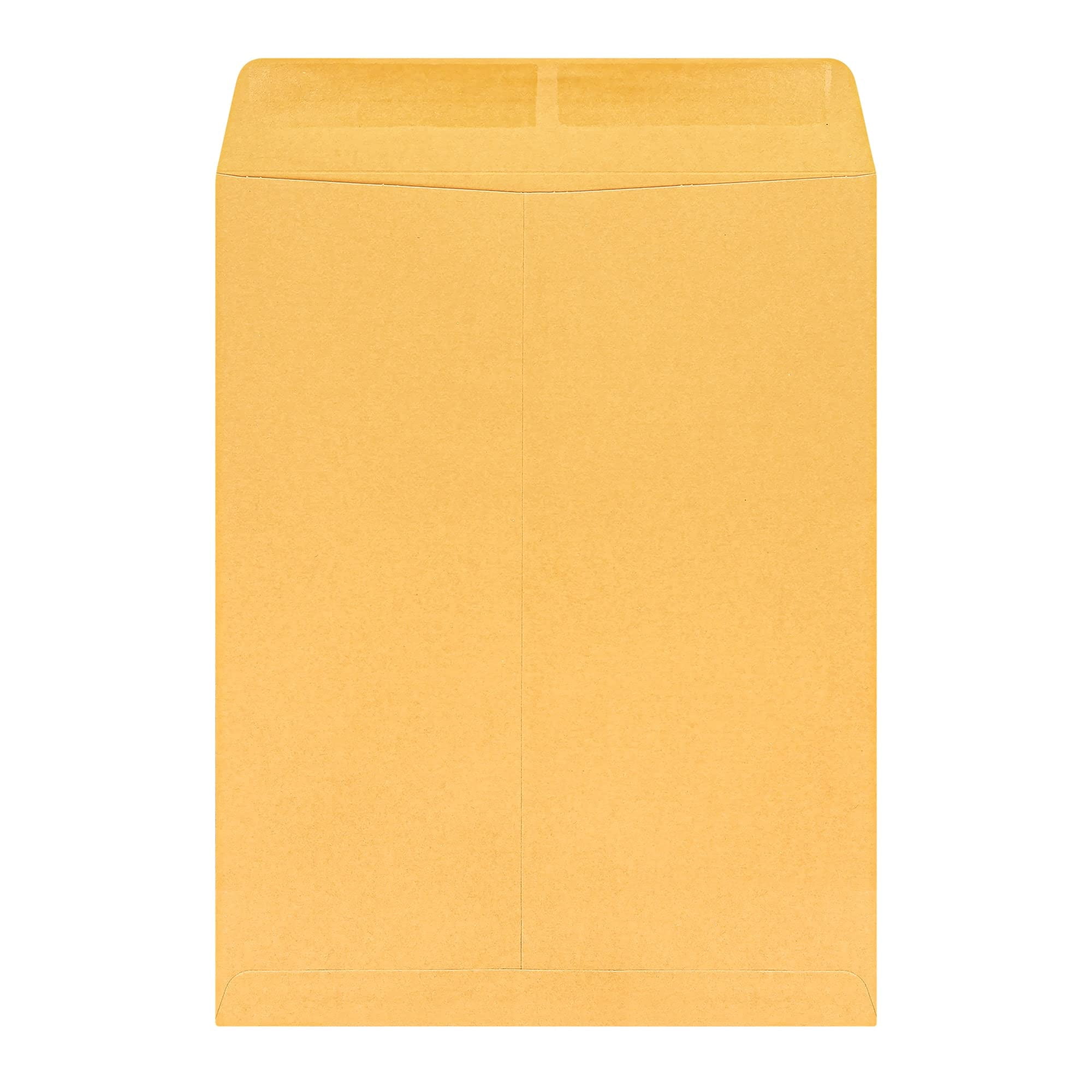 Office Depot Large Format Open-End Kraft Envelopes, 9in. x 12in., Brown, Pack Of 250, 77673