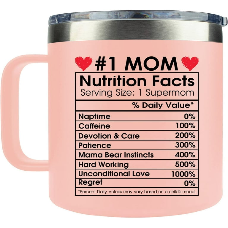 Cpskup World's Greatest Mom Stainless Steel Coffee Mug, Mother's Day Gifts for Mom, Mother's Day Birthday Gifts for Mom Mother Mama New Mom, 12oz