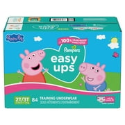 Pampers Easy Ups Peppa Potty Training Pants Girls Size 2T-3T, 84 Count (Select for More Options)