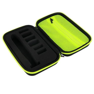 Storage Case for Philips Shaver, EVA Portable Case Electric Trimmer Shaver Travel Case Protective Cover Storage Bag for Philips One Blade QP2530/2520