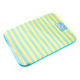 thumbnail image 2 of HUASHENG Summer Pet Pet Self Gel Mat For Dogs & Cats Non Washable Striped Design Ideal For Crates Beds & Travel, 2 of 5