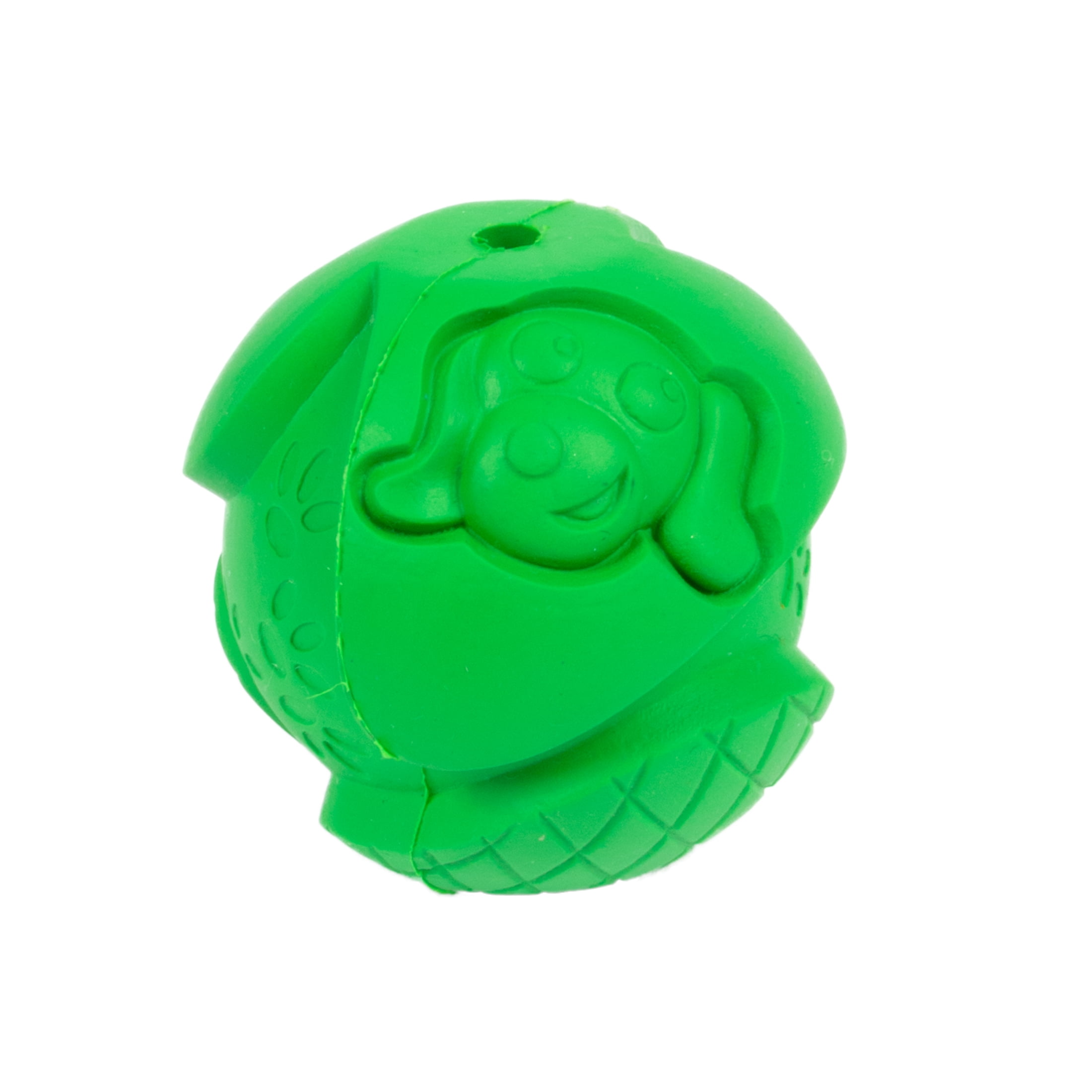 Vibrant Life Treat Dispenser Dog Toy Ball, Green