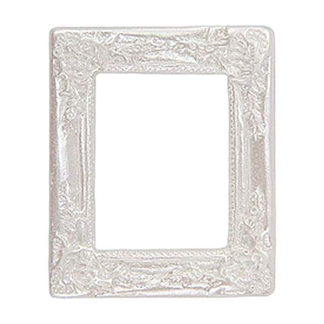 Photo Frame Storage Rack Mini House Style Resin Frame for Family Photos 6 cm x 5 cm